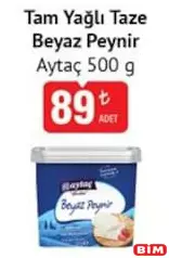 AYTAÇ TAM YAĞLI TAZE BEYAZ PEYNİR 500 G